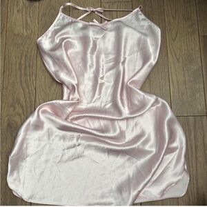 Secret Treasures Light Pink Satin Chemise